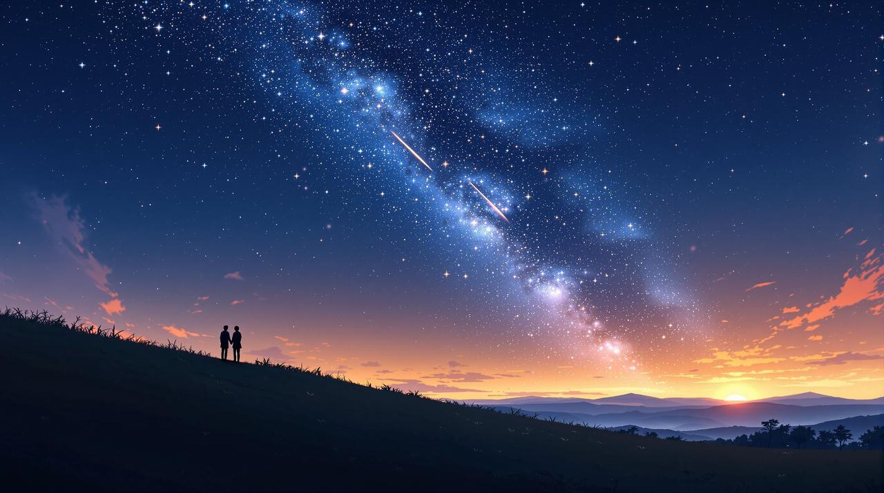 星星动漫 - 新海诚动画中的「星空」意象:从《你的名字。》到星星动漫的宇宙美学 星星动漫 - 新海诚动画中的「星空」意象:从《你的名字。》到星星动漫的宇宙美学